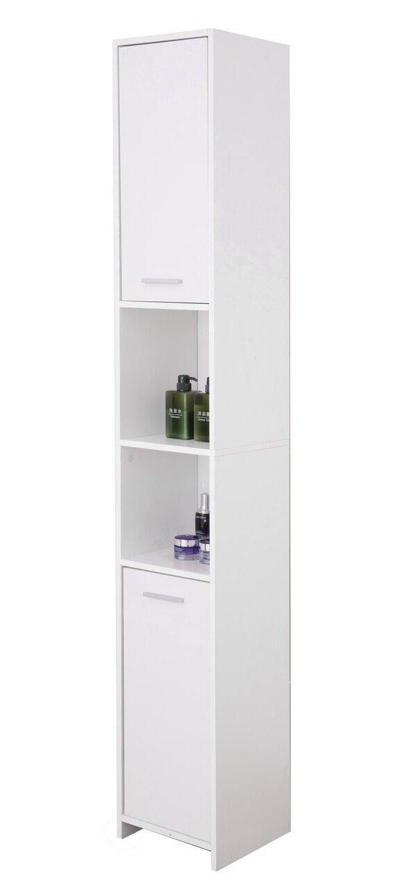 Tall Storage Cabinet with Adjustable Shelves, Linen Tower Cabinet, Bathroom Organizer and Storage, Kitchen Cabinet, Pantry Organizer, and Linen Closet